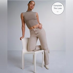 Abercrombie 90s Relaxed Curve love High Rise Jeans